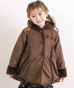 SLAP SLIP / スラップ スリップ その他アウター | リボン+チャームプリンセスラインムートンコート(90~130cm)