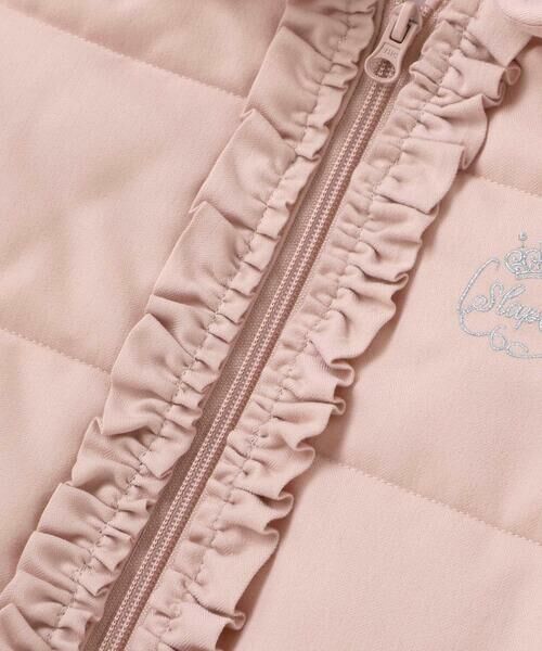 SLAP SLIP / スラップ スリップ ダウンジャケット・ベスト | ふわふわファーポケットフリルたっぷり中綿ロングコート(90〜130cm） | 詳細8