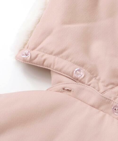 SLAP SLIP / スラップ スリップ ダウンジャケット・ベスト | ふわふわファーポケットフリルたっぷり中綿ロングコート(90〜130cm） | 詳細5