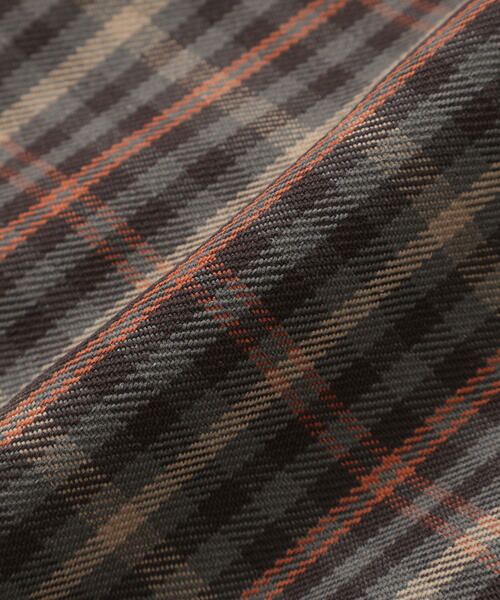 SLAP SLIP / スラップ スリップ ブルゾン | 【リバーシブル】ツンツン恐竜トサカフード付きチェックボアジャケット(80~130cm) | 詳細22