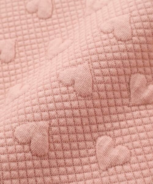 SLAP SLIP / スラップ スリップ スウェット | ハート柄コーデュロイ切り替えトレーナー(80~130cm) | 詳細16