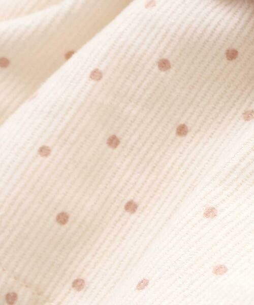 SLAP SLIP / スラップ スリップ スウェット | ハート柄コーデュロイ切り替えトレーナー(80~130cm) | 詳細17