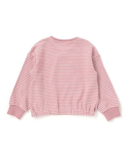 SLAP SLIP / スラップ スリップ スウェット | ネコクマイヌアニマルオーガンジーパッチモチーフトレーナー(80~130cm) | 詳細12