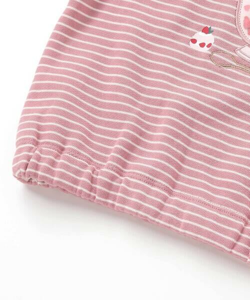 SLAP SLIP / スラップ スリップ スウェット | ネコクマイヌアニマルオーガンジーパッチモチーフトレーナー(80~130cm) | 詳細16