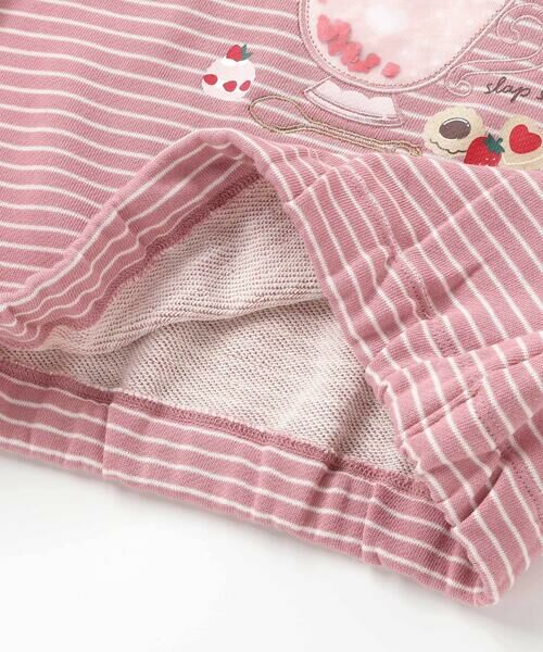 SLAP SLIP / スラップ スリップ スウェット | ネコクマイヌアニマルオーガンジーパッチモチーフトレーナー(80~130cm) | 詳細17