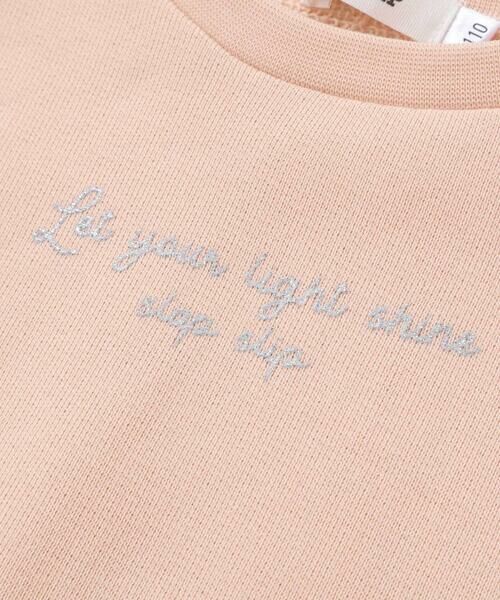 SLAP SLIP / スラップ スリップ スウェット | リボン付きファーポシェットパッチトレーナー(80~130cm) | 詳細9