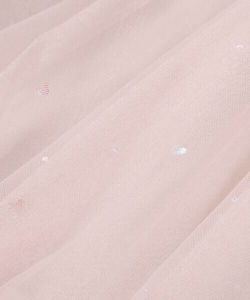 SLAP SLIP / スラップ スリップ スウェット | ネックレス風刺しゅうチュール切り替え肩フリルトレーナー(80~130cm) | 詳細12