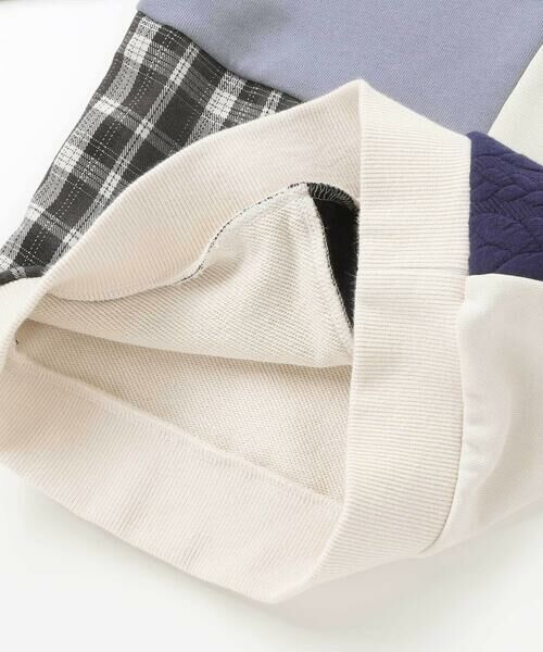SLAP SLIP / スラップ スリップ スウェット | 【お揃い】はたらくくるままんまるポケットチェック切り替えトレーナー(80~130cm) | 詳細8