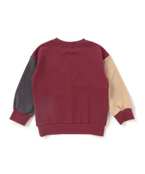 SLAP SLIP / スラップ スリップ スウェット | 【お揃い】はたらくくるままんまるポケットチェック切り替えトレーナー(80~130cm) | 詳細13