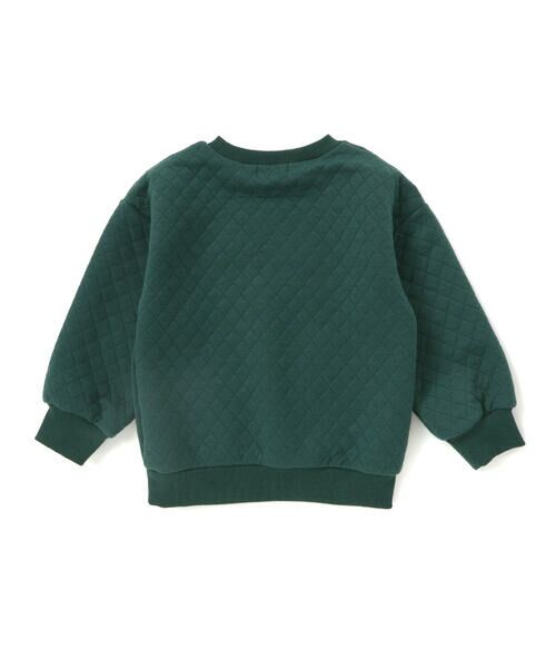 SLAP SLIP / スラップ スリップ スウェット | クマアニマル刺しゅうポケット付き長袖トレーナー(80~130cm) | 詳細5