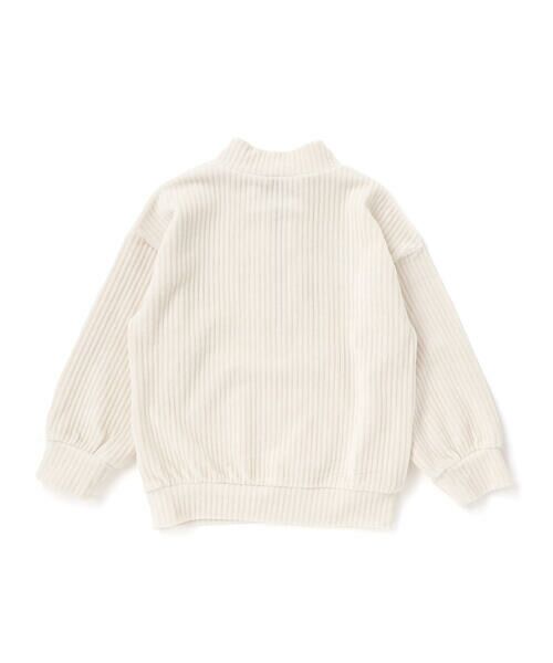 SLAP SLIP / スラップ スリップ スウェット | 恐竜くるまロケットおもちゃ刺しゅうハーフジップトップス(80~130cm) | 詳細5