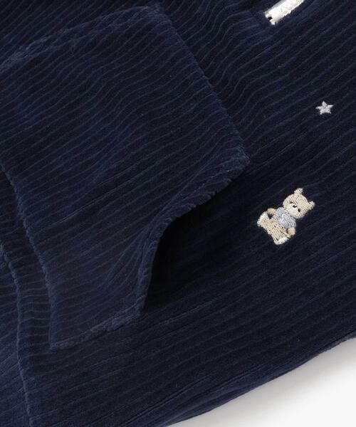 SLAP SLIP / スラップ スリップ スウェット | 恐竜くるまロケットおもちゃ刺しゅうハーフジップトップス(80~130cm) | 詳細14