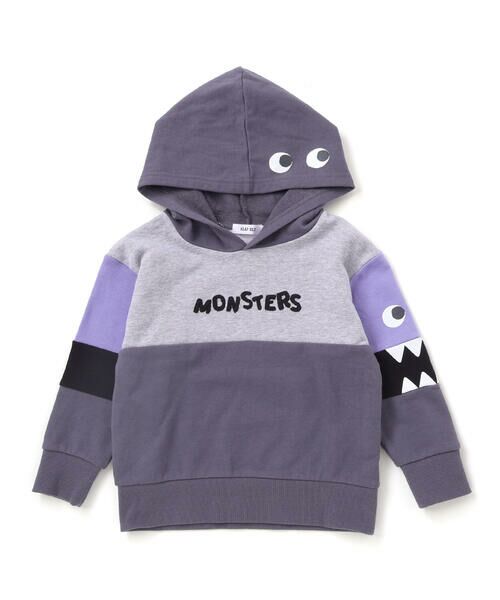 SLAP SLIP / スラップ スリップ スウェット | ぎょろぎょろモンスターかくれんぼトレーナー(80~130cm) | 詳細5