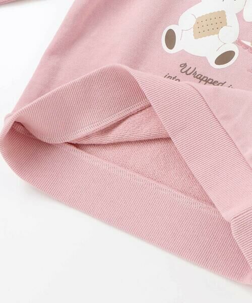 SLAP SLIP / スラップ スリップ スウェット | ウサギネコアニマルフェミニンモチーフトレーナー(80〜130cm） | 詳細7