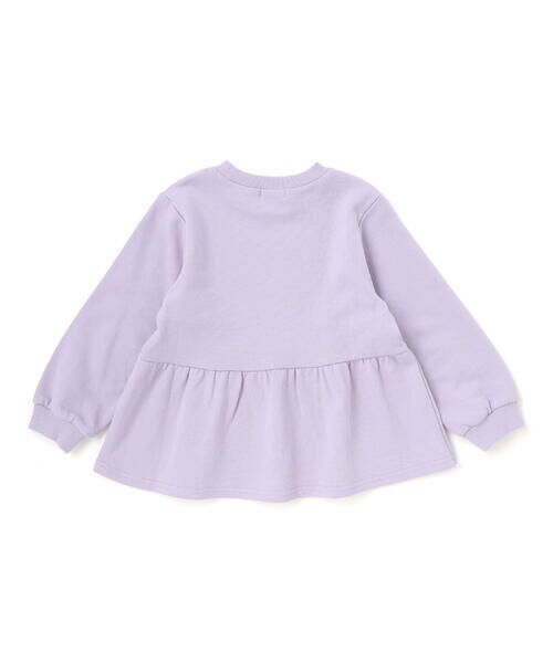 SLAP SLIP / スラップ スリップ スウェット | レースリボン付きペプラムトレーナー(80~130cm) | 詳細12