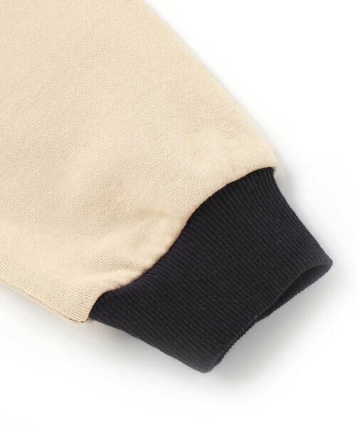 SLAP SLIP / スラップ スリップ スウェット | 袖配色恐竜ごちそうモチーフトレーナー(80~130cm) | 詳細5