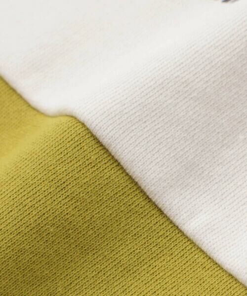 SLAP SLIP / スラップ スリップ スウェット | はたらくくるま発泡プリント星パッチナンバリングバイカラートレーナー(80~130cm) | 詳細11