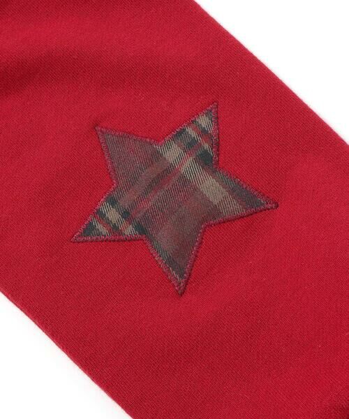 SLAP SLIP / スラップ スリップ スウェット | はたらくくるま発泡プリント星パッチナンバリングバイカラートレーナー(80~130cm) | 詳細16