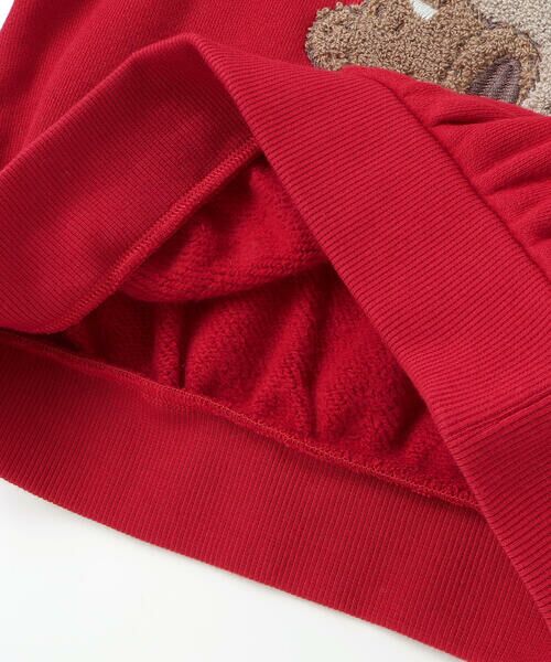 SLAP SLIP / スラップ スリップ スウェット | 【裏起毛】アニマルいろんなクマサガラ刺しゅうトレーナー(80~130cm) | 詳細13