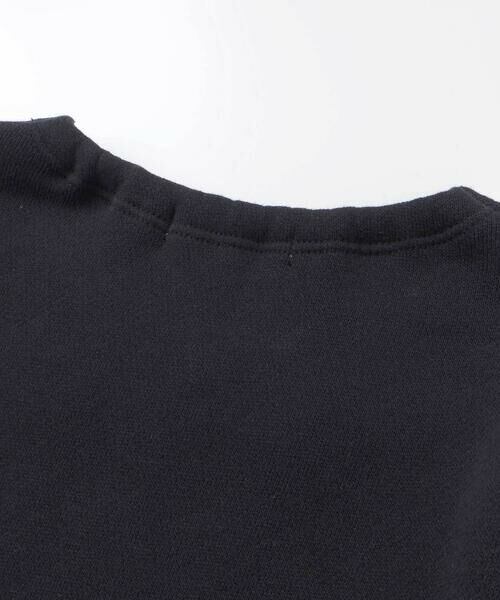 SLAP SLIP / スラップ スリップ スウェット | 【裏起毛】ハートチェリーイチゴ刺しゅう襟付き袖切り替え裾スカラップトレーナー(80~130cm) | 詳細5