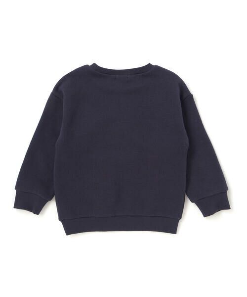 SLAP SLIP / スラップ スリップ スウェット | 【裏起毛】はたらくくるまイヌ恐竜サガラ刺しゅうトレーナー(80~130cm) | 詳細4