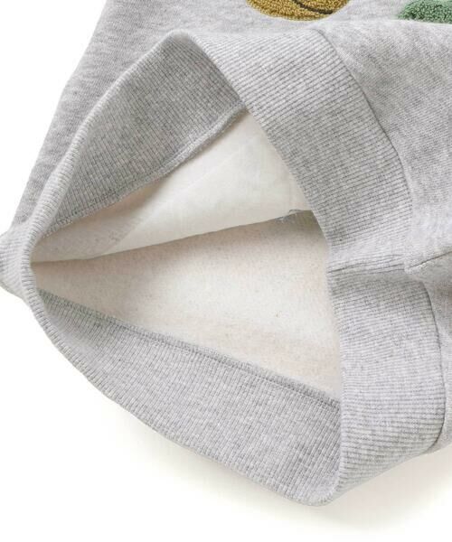 SLAP SLIP / スラップ スリップ スウェット | 【裏起毛】はたらくくるまイヌ恐竜サガラ刺しゅうトレーナー(80~130cm) | 詳細16