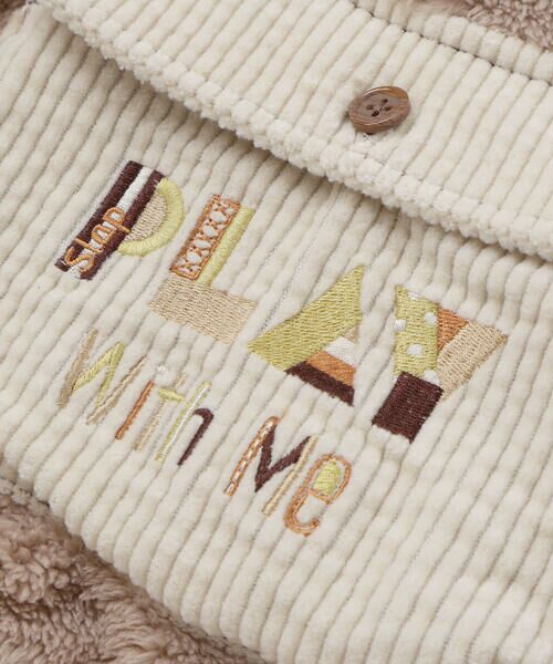 SLAP SLIP / スラップ スリップ スウェット | 【お揃い】フラップポケット付きケーブルボアトレーナー(80~130cm) | 詳細10