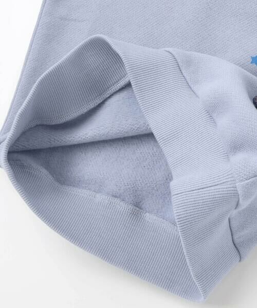 SLAP SLIP / スラップ スリップ スウェット | ペたぺたシール風プリントデニムポケット付きトレーナー(80~130cm) | 詳細15