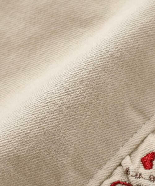 SLAP SLIP / スラップ スリップ チノ・ワークパンツ | 【裏微起毛】スカラップ刺しゅうフリルロングパンツ(80~130cm) | 詳細18