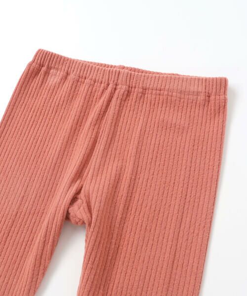 SLAP SLIP / スラップ スリップ レギンス・スパッツ | 裾リボンパッチ刺しゅうレギンス(80~130cm) | 詳細12