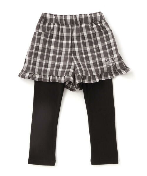 SLAP SLIP / スラップ スリップ ミニ・ひざ丈スカート | 【お揃い】レギンスドッキングチェックショートパンツ(80~130cm) | 詳細3