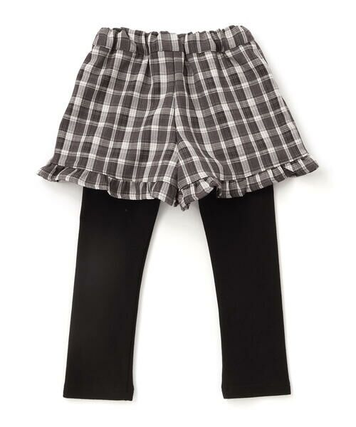 SLAP SLIP / スラップ スリップ ミニ・ひざ丈スカート | 【お揃い】レギンスドッキングチェックショートパンツ(80~130cm) | 詳細4