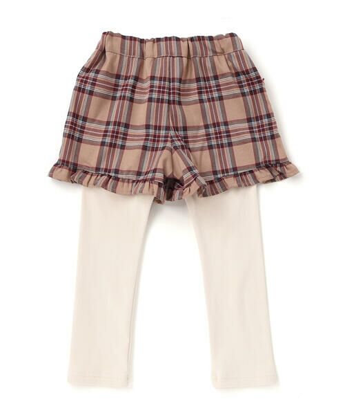 SLAP SLIP / スラップ スリップ ミニ・ひざ丈スカート | 【お揃い】レギンスドッキングチェックショートパンツ(80~130cm) | 詳細10