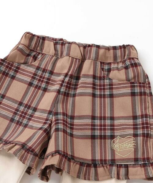 SLAP SLIP / スラップ スリップ ミニ・ひざ丈スカート | 【お揃い】レギンスドッキングチェックショートパンツ(80~130cm) | 詳細11