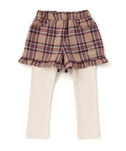 SLAP SLIP / スラップ スリップ ミニ・ひざ丈スカート | 【お揃い】レギンスドッキングチェックショートパンツ(80~130cm) | 詳細9