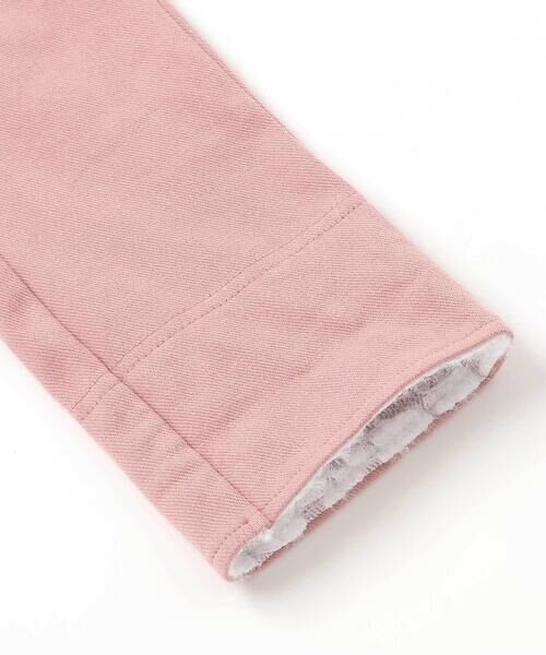 SLAP SLIP / スラップ スリップ チノ・ワークパンツ | 裏微起毛キーチャーム風モチーフ刺しゅう付き折り返しレースパンツ(80~130cm) | 詳細17