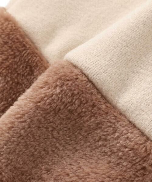 SLAP SLIP / スラップ スリップ レギンス・スパッツ | イチゴネコウサギアニマル裾ボア切り替えレギンス(80~120cm) | 詳細8