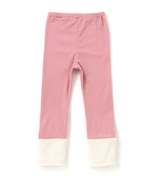 SLAP SLIP / スラップ スリップ レギンス・スパッツ | イチゴネコウサギアニマル裾ボア切り替えレギンス(80~120cm) | 詳細17