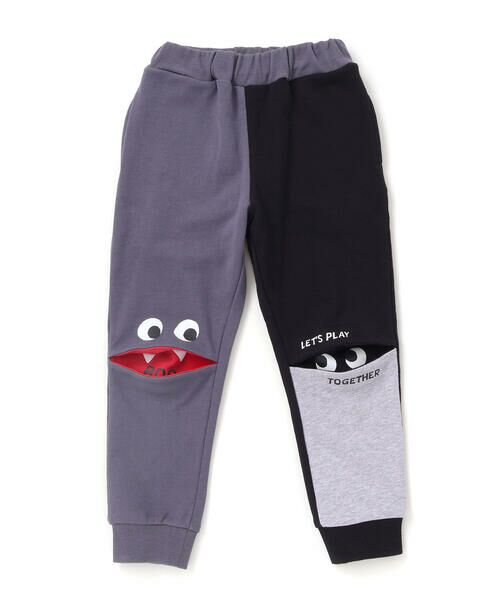 SLAP SLIP / スラップ スリップ チノ・ワークパンツ | ぎょろぎょろモンスターかくれんぼロングパンツ(80~130cm) | 詳細4