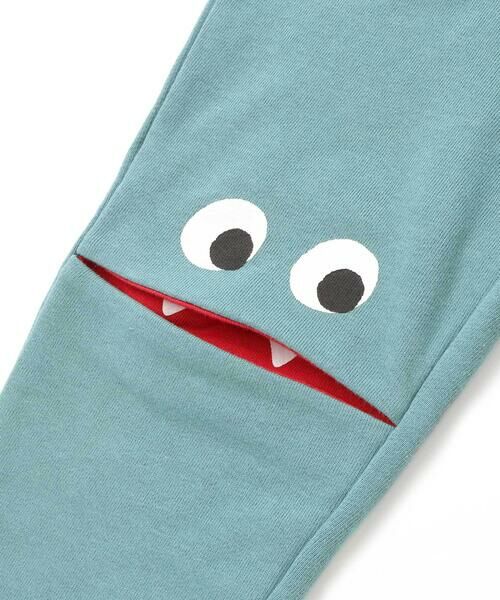 SLAP SLIP / スラップ スリップ チノ・ワークパンツ | ぎょろぎょろモンスターかくれんぼロングパンツ(80~130cm) | 詳細12