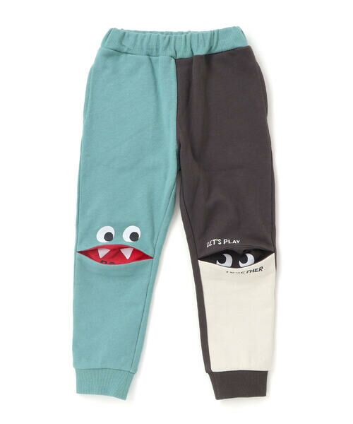 SLAP SLIP / スラップ スリップ チノ・ワークパンツ | ぎょろぎょろモンスターかくれんぼロングパンツ(80~130cm) | 詳細9