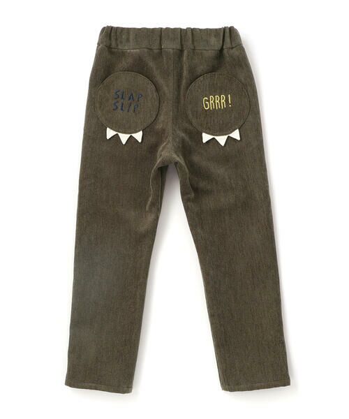 SLAP SLIP / スラップ スリップ チノ・ワークパンツ | 恐竜ポケットロングパンツ(80~120cm) | 詳細2