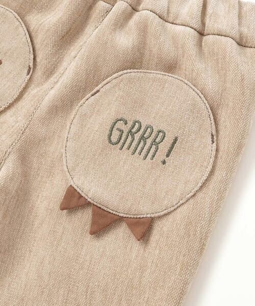 SLAP SLIP / スラップ スリップ チノ・ワークパンツ | 恐竜ポケットロングパンツ(80~120cm) | 詳細13