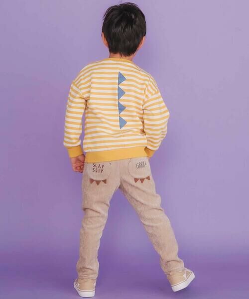 SLAP SLIP / スラップ スリップ チノ・ワークパンツ | 恐竜ポケットロングパンツ(80~120cm) | 詳細6