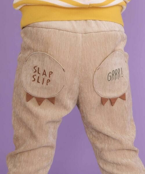 SLAP SLIP / スラップ スリップ チノ・ワークパンツ | 恐竜ポケットロングパンツ(80~120cm) | 詳細7