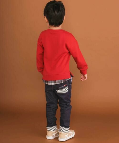 SLAP SLIP / スラップ スリップ チノ・ワークパンツ | 裏微起毛フラップポケットロングパンツ(80~130cm) | 詳細2