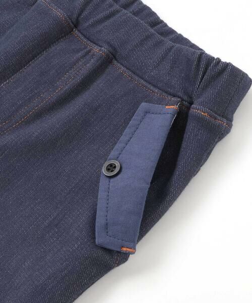 SLAP SLIP / スラップ スリップ チノ・ワークパンツ | 裏微起毛フラップポケットロングパンツ(80~130cm) | 詳細6