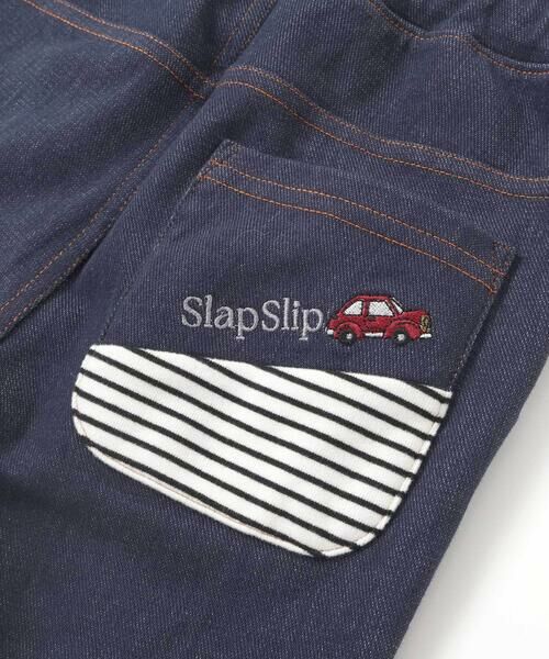 SLAP SLIP / スラップ スリップ チノ・ワークパンツ | 裏微起毛フラップポケットロングパンツ(80~130cm) | 詳細7