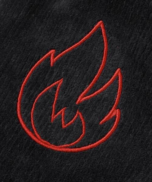 SLAP SLIP / スラップ スリップ チノ・ワークパンツ | 消防車恐竜おしりパッチ折り返し裾チェックロングパンツ(80~130cm) | 詳細6