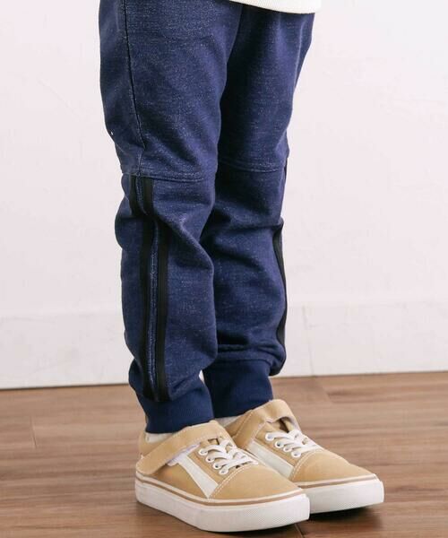 SLAP SLIP / スラップ スリップ チノ・ワークパンツ | 切替サイドラインロングパンツ(80~130cm) | 詳細2